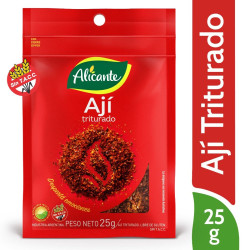 Aji Triturado Alicante 25 Gr.