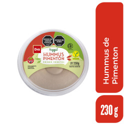 Hummus de Pimentón Dia 230 Gr.