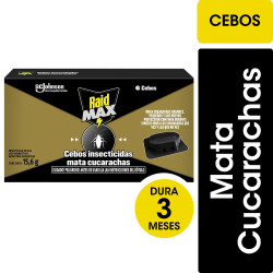Insecticida Raid Cucarachas Cebos x 6 Ud.