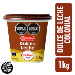 Dulce de Leche La Serenisima Colonial 1 Kg.