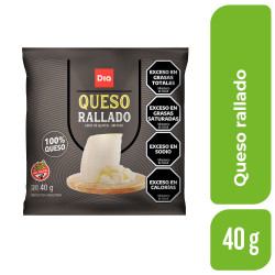 Queso Rallado DIA 40 Gr. Queso Rallado DIA 40 Gr.