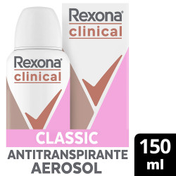 Antitranspirante En Aerosol Rexona Clinical Classic 150 Ml.