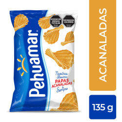 Papas Fritas Acanaladas Pehuamar X 135 Gr. Papas Fritas Acanaladas Pehuamar X 135 Gr.