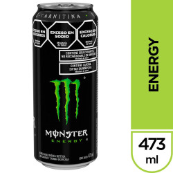 Bebida Energizante Monster Energy 473 Ml.