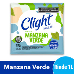 Jugo En Polvo Clight Manzana Verde 7,5 Gr.