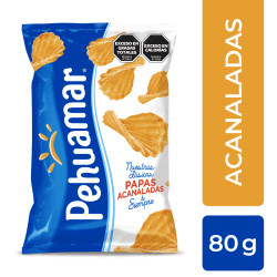 Papas Fritas Acanaladas Pehuamar X 80 Gr. Papas Fritas Acanaladas Pehuamar X 80 Gr.