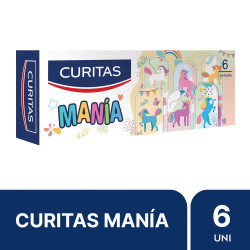 Apósitos Adhesivos Curitas Manía Para Todo Tipo De Piel X 6 Ud.
