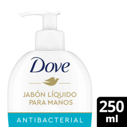 JabÃ³n LÃ­quido Para Manos Dove Antibacterial Cuida & Protege 250 Ml.