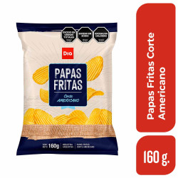 Papas Corte Americano Dia 160 Gr. Papas Corte Americano Dia 160 Gr.