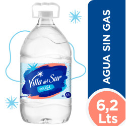 Agua Sin Gas Bidón Villa Del Sur 6,2 Lt.