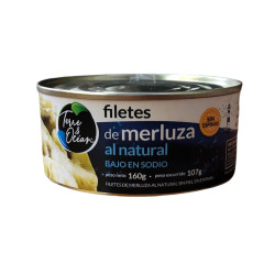 Filet De Merluza Al Natural Terre & Ocean 160 Gr.