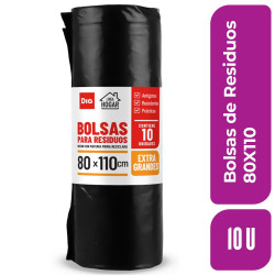 Bolsa Residuo 80X110 Dia 10 Ud. Bolsa Residuo 80X110 Dia 10 Ud.