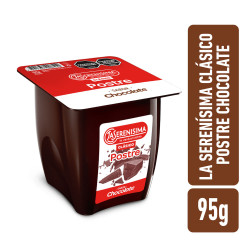 Postre Chocolate La SerenÃ­sima Clasico 95 Gr.