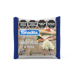 Queso Azul Fetas Tonadita 120 Gr.