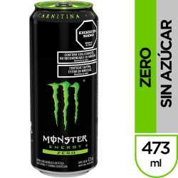 Bebida Energetica Green Zero Monster 437 Ml.