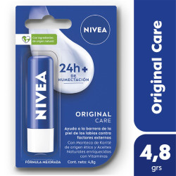 Protector Labial Humectante Nivea Essential Original 4,8 Gr. Protector Labial Humectante Nivea Essential Original 4,8 Gr.