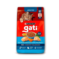 Alimento Para Gato Pesacado & Salmon Gati 8 Kg.