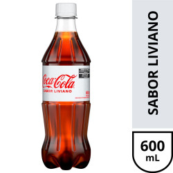 Gaseosa Coca-Cola Sabor Liviano 600 Ml.