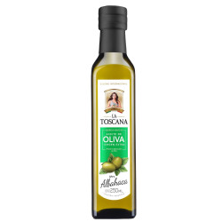 Aceite Oliva Con Albahaca La Toscana 250 Ml.