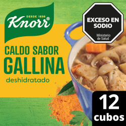 Caldo Knorr De Gallina Deshidratado 12 Ud.