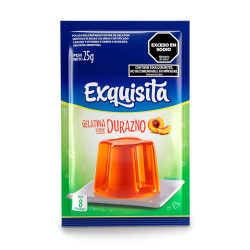 Gelatina Light Durazno Forti Exquisita 25 Gr. Gelatina Light Durazno Forti Exquisita 25 Gr.