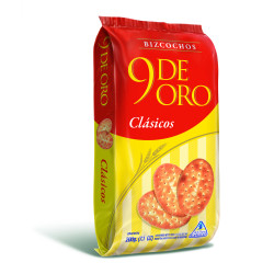Bizcochos de grasa 9 de Oro Clásico 200 Gr.