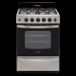 Cocina a gas Whirlpool 56 cm Inox