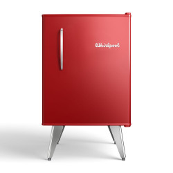 Heladera Compacta Whirlpool Retro Roja 76 Lts.